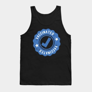 Vaccinated Check i am vaccinated Tank Top